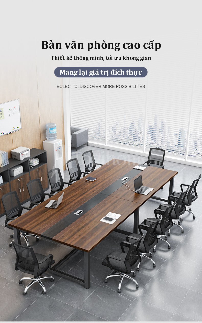 Bàn văn phòng MA003  cao cấp thiết kế thông minh, tối ưu không gian