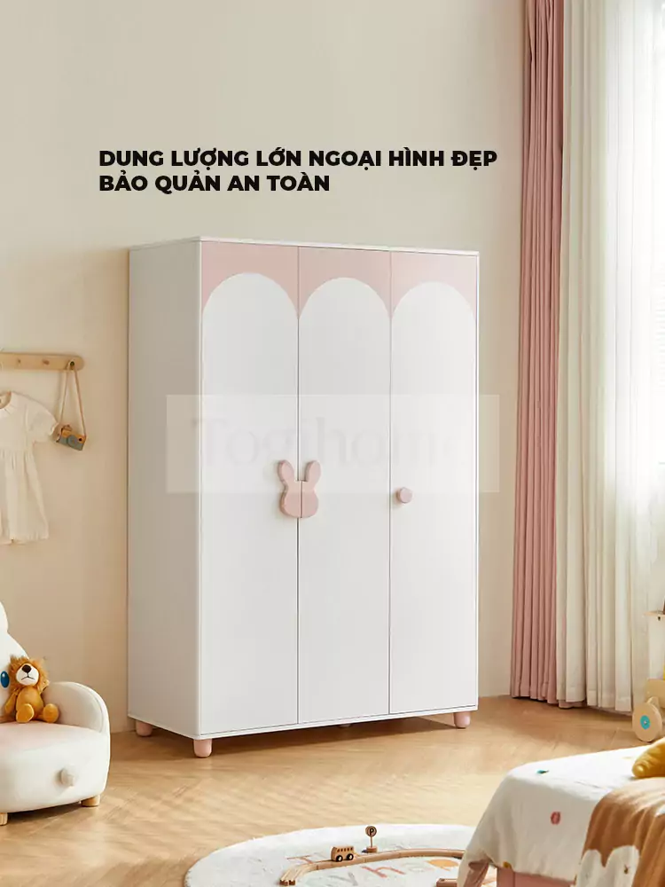 ảnh mô tả Tủ Quần Áo Dành Cho Bé Togismart TE059