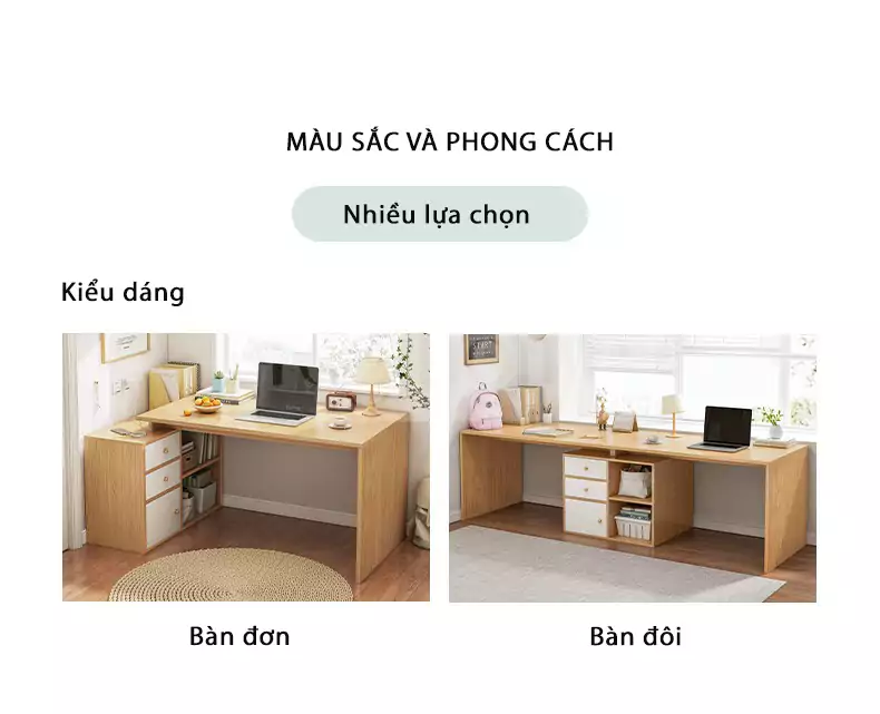 Bàn Làm Việc 2 chỗ ngồi TOGI Smart BG044