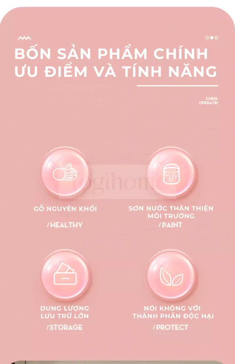 ảnh mô tả bàn học TOGI Smart BH091