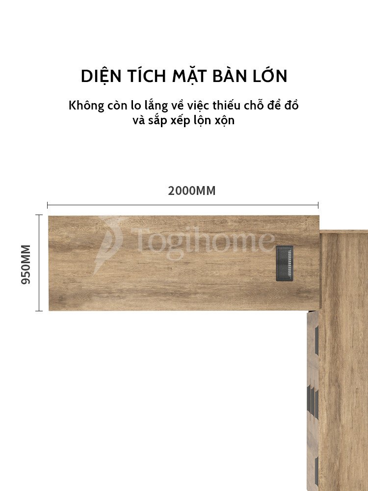 Bàn giám đốc BGD41 thiết kế rộng rãi