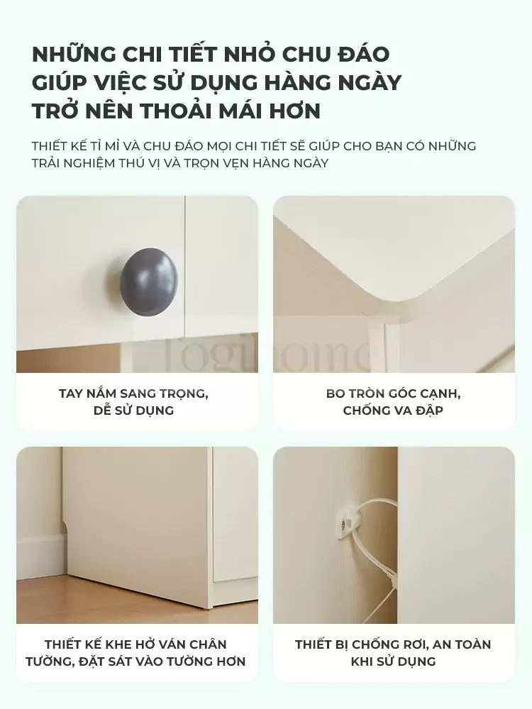 ảnh mô tả Bàn Học Tại Nhà Kèm Kệ Sách Lớn TOGI Smart BHM085 