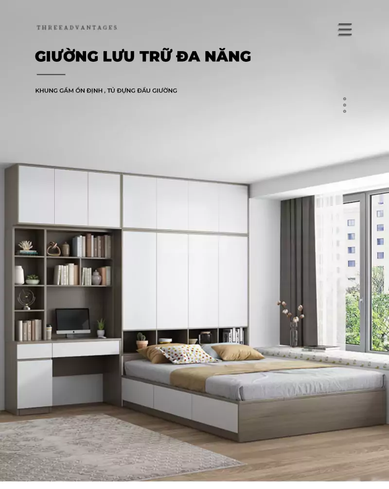 Bộ Combo Phòng Ngủ Togismart VX144