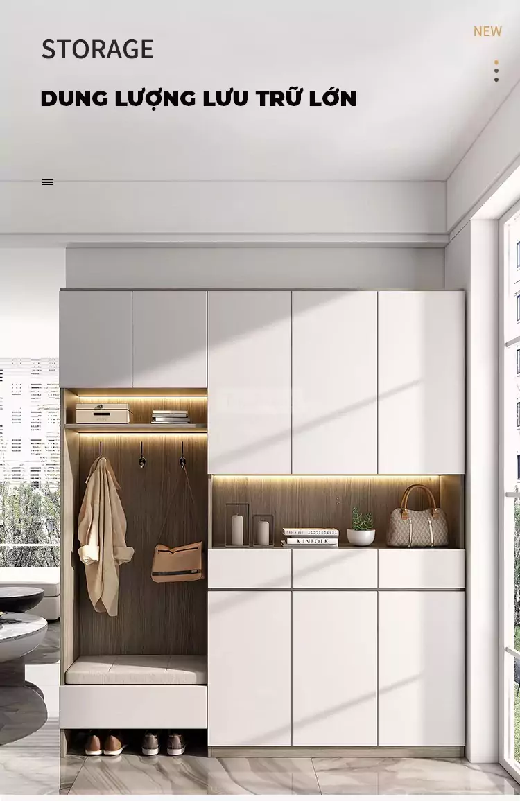 Bộ Tủ Lối V&agrave;o Togismart VX162