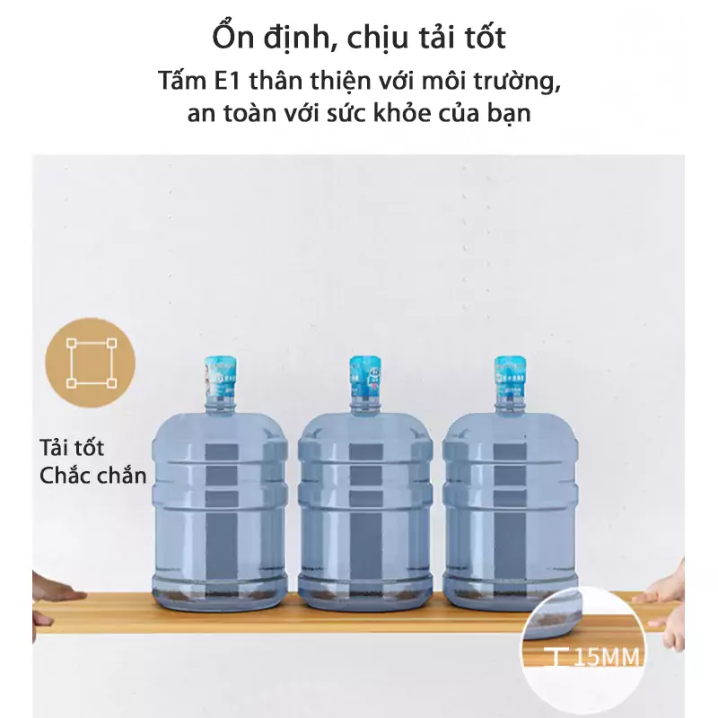 Bàn học sinh đa năng BHSV075 phong cách Bắc Âu, chất liệu gỗ MDF lõi xanh cao cấp thân thiện môi trường