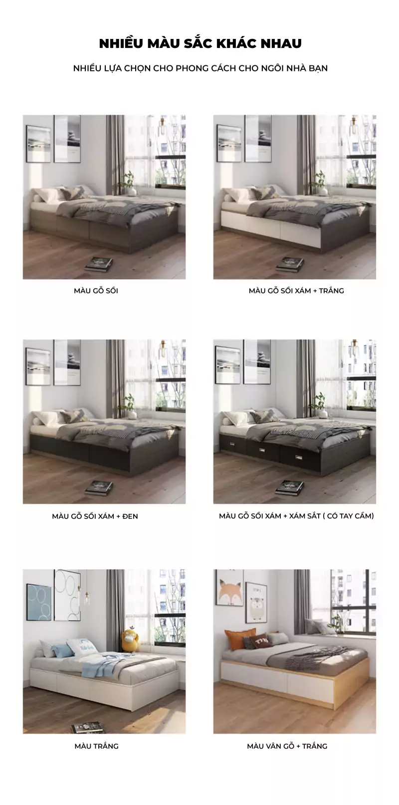 Bộ Giường Ngủ Hộp Togismart VX146