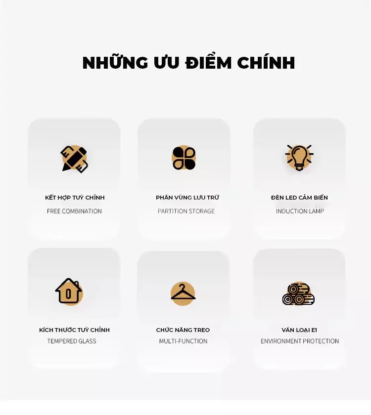 Bộ Tủ Lối V&agrave;o Togismart VX162