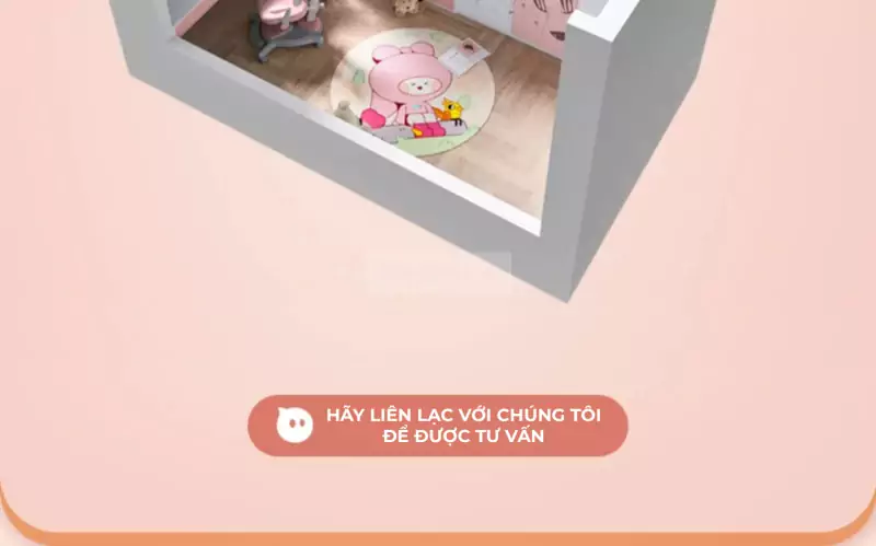 Bộ Phòng Ngủ Cho Bé Togismart VE169