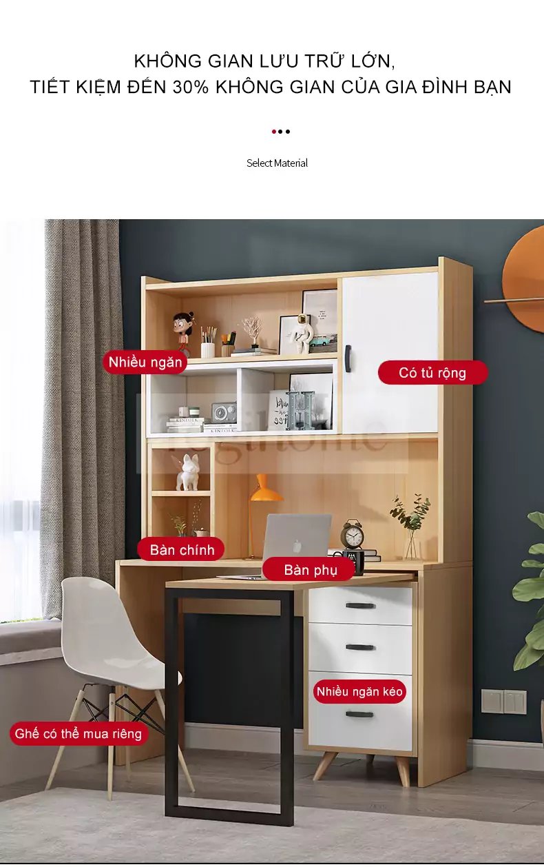 Bàn Làm Việc Cạnh Giường TOGI Smart BG041 được sản xuất với tiêu chuẩn chất lượng cao, đảm bảo sự hài lòng và tin tưởng tuyệt đối từ khách hàng.