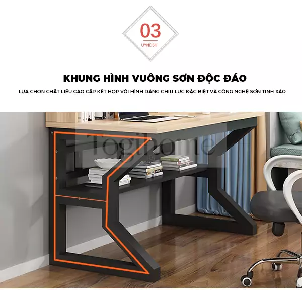 ảnh mô tả Bàn Học Sinh TOGI Smart BH095