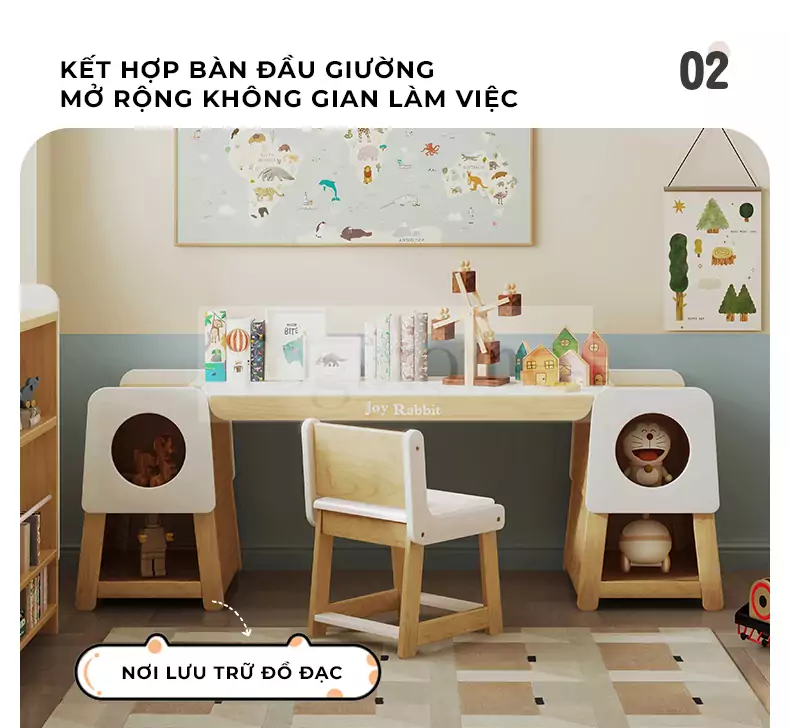 ảnh mô tả Bàn Học Cho Trẻ Em TOGI Smart BH094