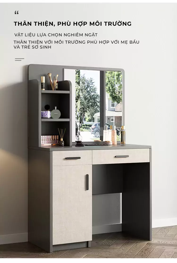 Bộ Bàn Trang Điểm Togismart CX126