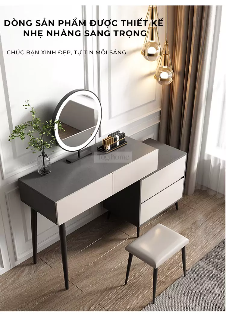 Bộ Bàn Trang Điểm Togismart CX125