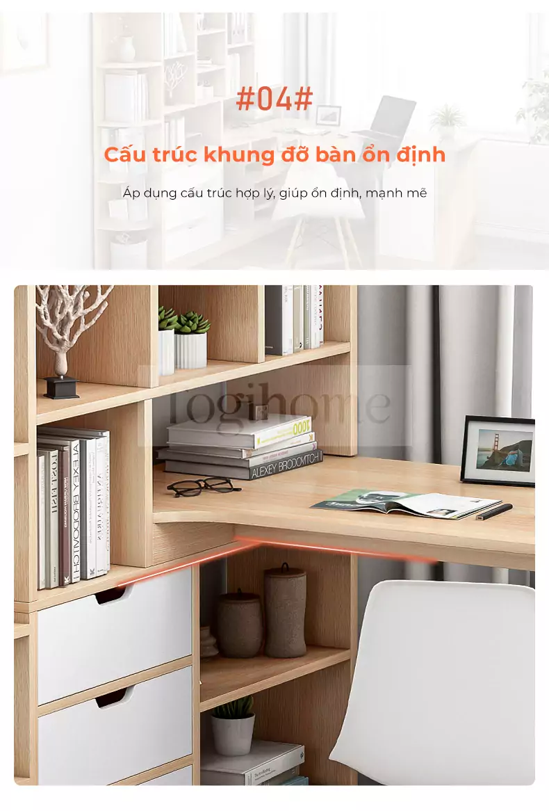 Bàn Làm Việc Cho Không Gian Lớn TOGI Smart BG031 không chỉ là nơi làm việc mà còn là trung tâm của sự sáng tạo và hiệu suất. Với thiết kế thông minh và tiện ích, bàn làm việc giúp tạo ra một không gian làm việc chuyên nghiệp và sáng tạo.