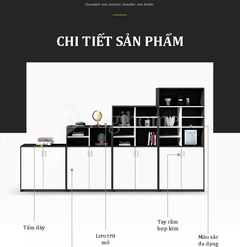 Chi tiết của Tủ lưu trữ văn phòng KS019