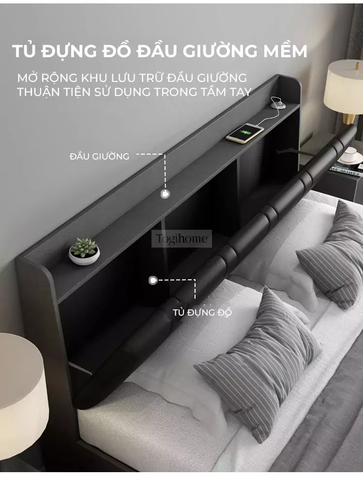 Combo Nội Thất Phòng Ngủ Togismart CX134