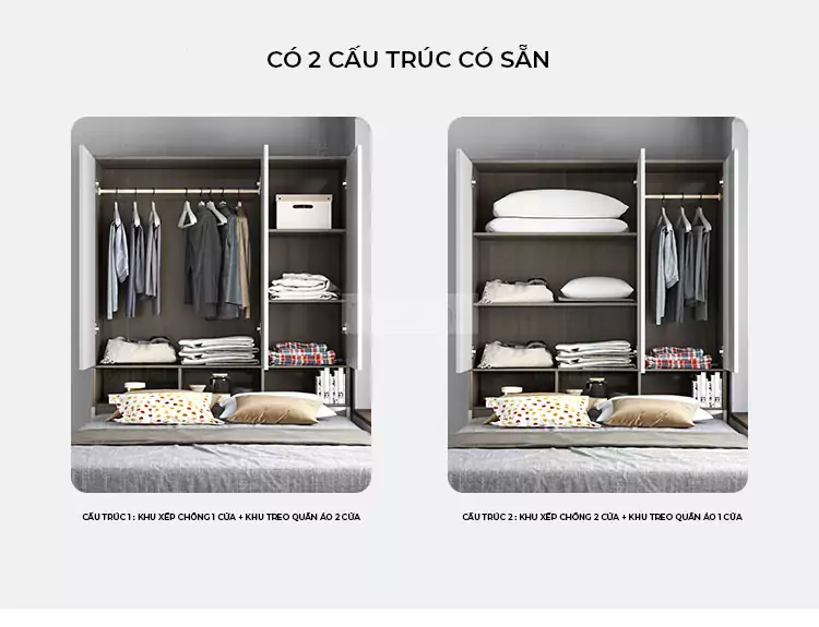 Bộ Combo Phòng Ngủ Togismart VX144