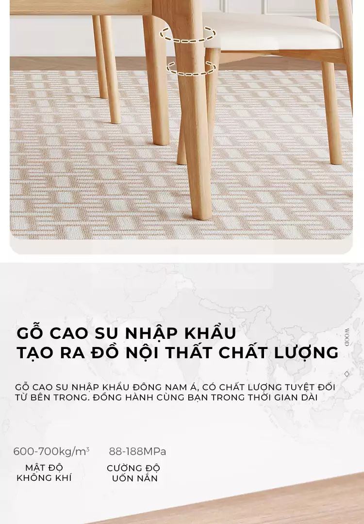 ảnh mô tả Bàn Ăn Dành Cho Nhà Phố TOGI Smart S214