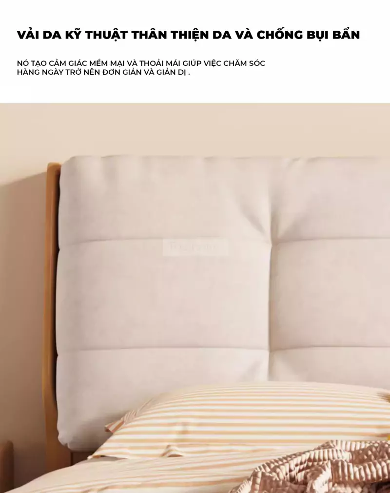 Giường Ngủ Gỗ Tự Nhiên TOGI Smart SC113