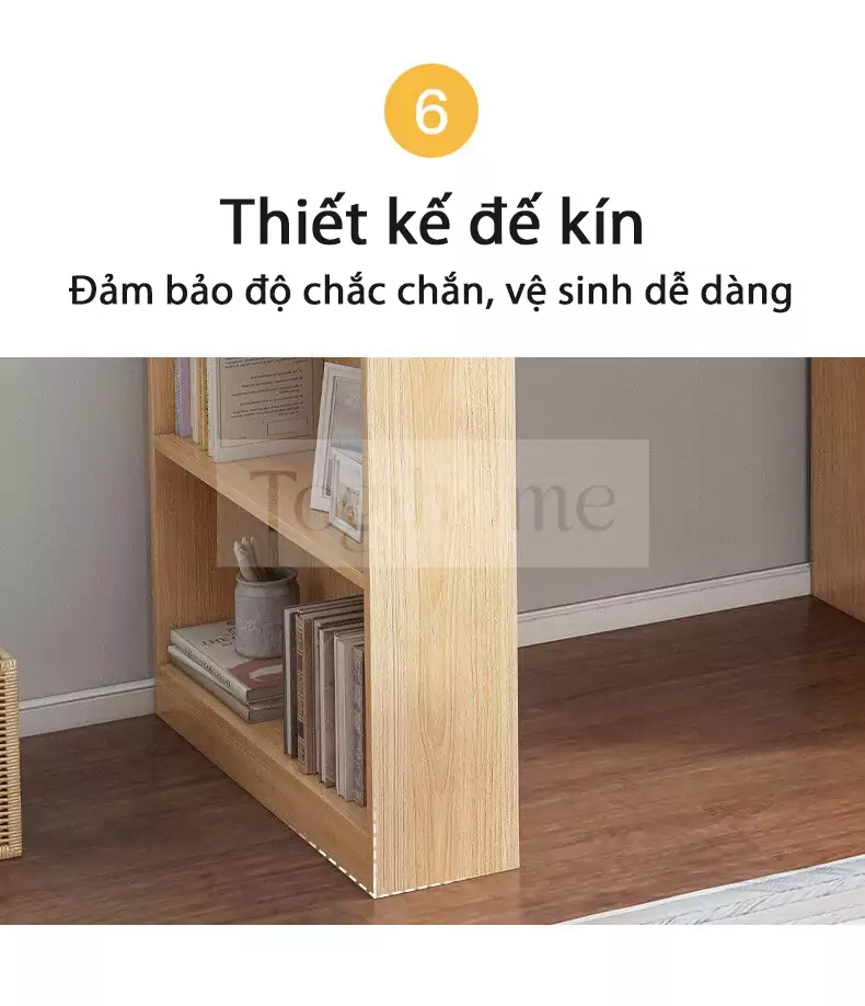 Bàn Làm Việc Kèm Kệ Sách TOGI Smart BG029