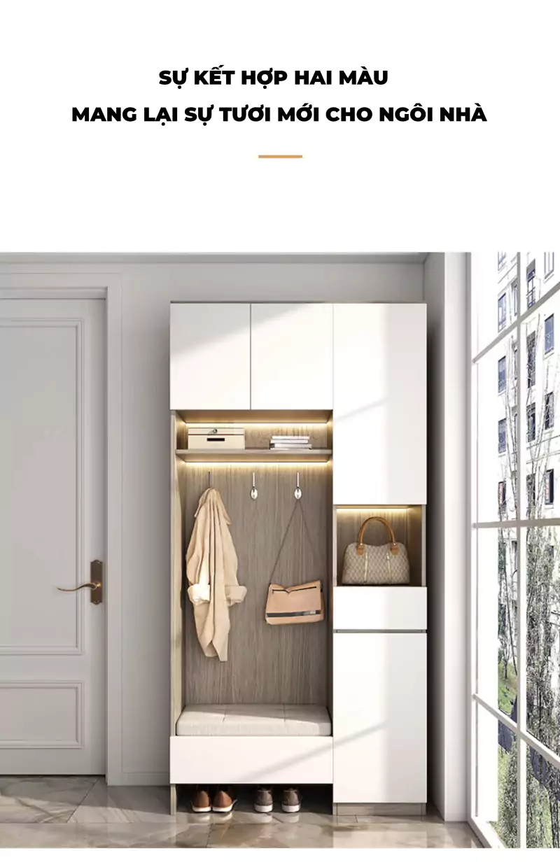 Bộ Tủ Lối V&agrave;o Togismart VX162