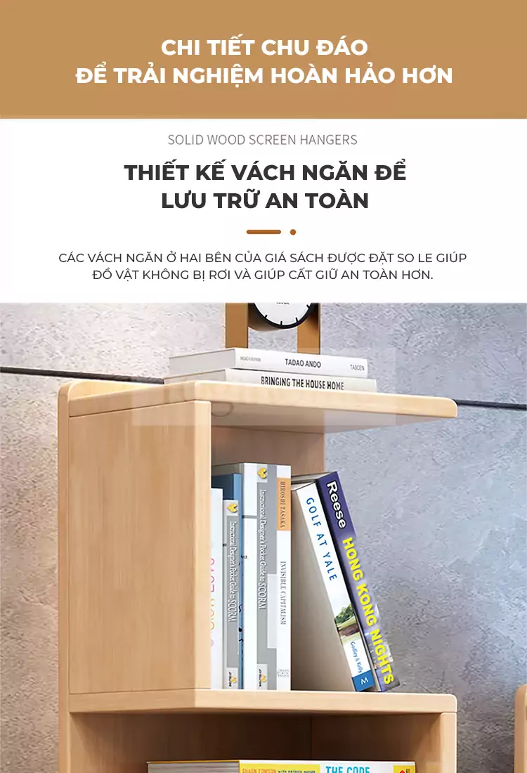 Kệ Sách Đứng Chữ Z Togismart TL026