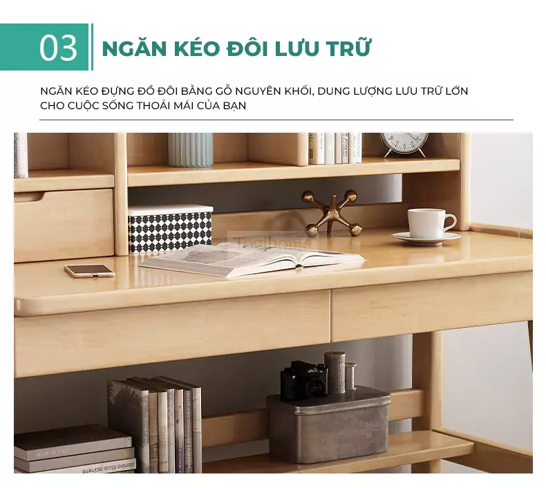 ảnh mô tả bàn học sinh TOGI Smart BH070