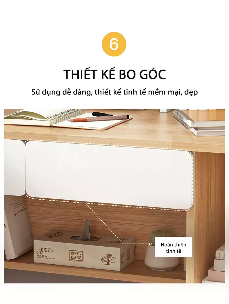 Bàn Làm Việc Cạnh Giường TOGI Smart BG036 với thiết kế thanh lịch và tinh tế, bàn làm việc phòng ngủ là một điểm nhấn độc đáo cho không gian nghỉ ngơi của bạn.