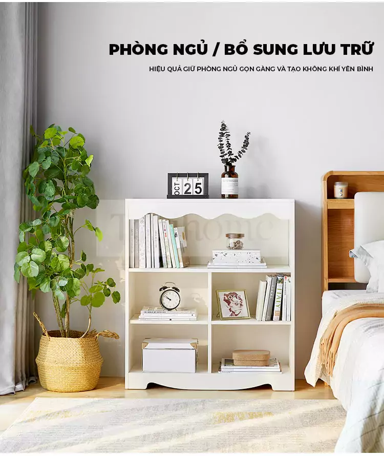 ảnh mô tả Kệ Sách Cạnh Bàn Togismart TL018