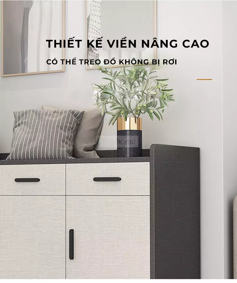 Bộ Tủ Giày Lối Vào Togismart CX129