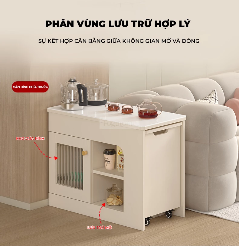 Bàn Đa Năng Cạnh Sofa TOGI Smart S227