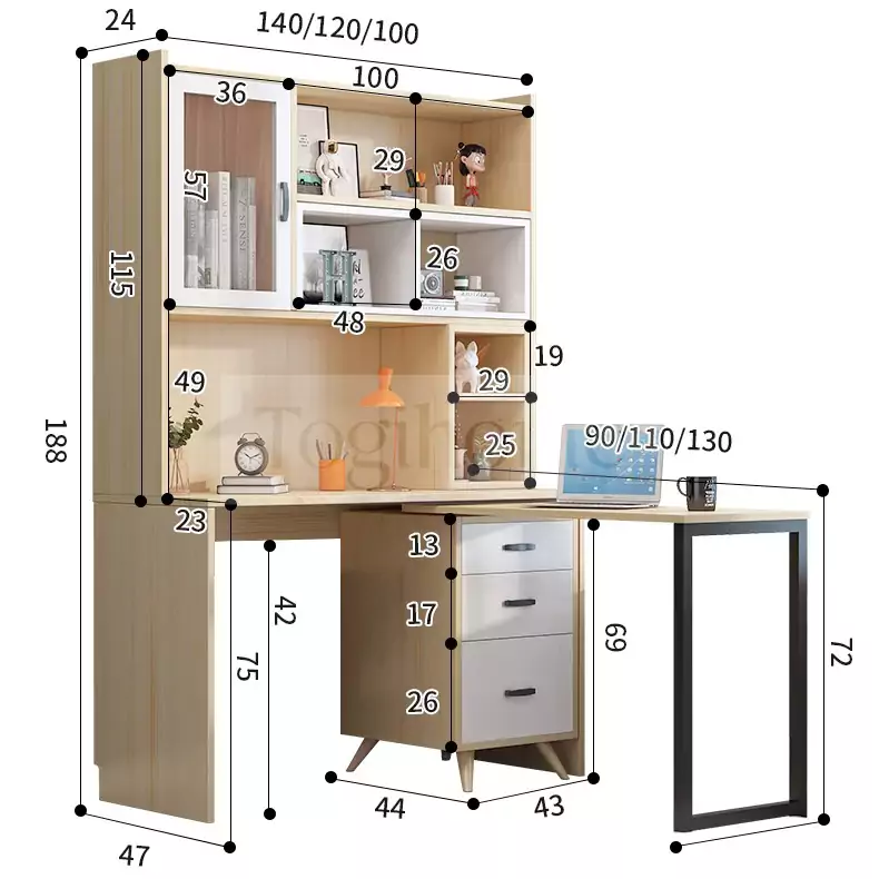 Bàn Làm Việc Cạnh Giường TOGI Smart BG041 được sản xuất với tiêu chuẩn chất lượng cao, đảm bảo sự hài lòng và tin tưởng tuyệt đối từ khách hàng.