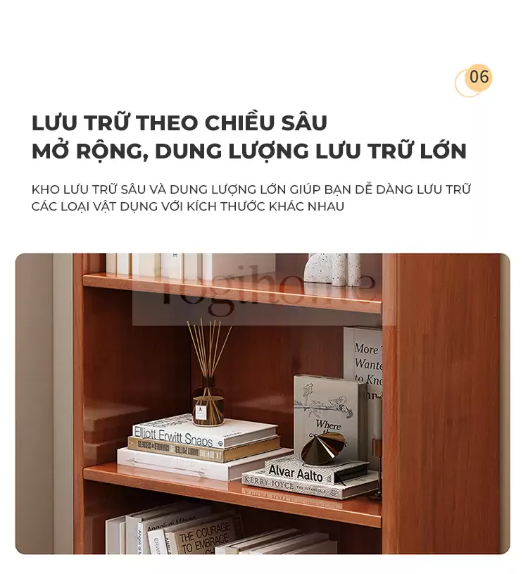 ảnh mô tả Kệ Sách Đơn Giản Togismart TL020