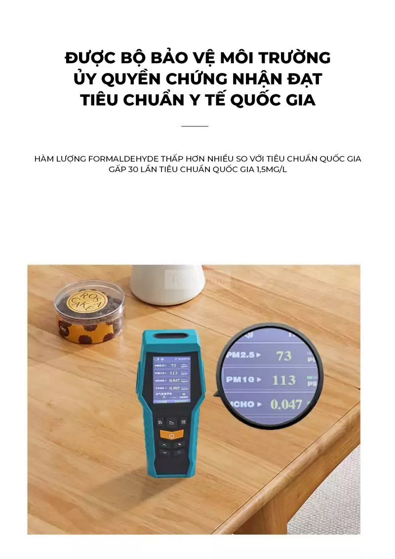 Bàn Ăn Thông Minh TOGI Smart BA66 (Vàng)