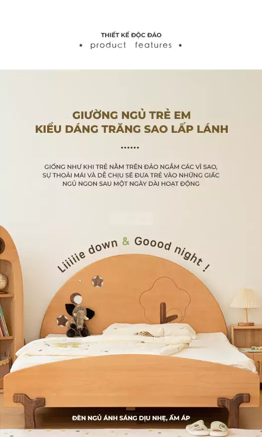 ảnh mô tả Giường Ngủ Dành Cho Bé Togismart GN025