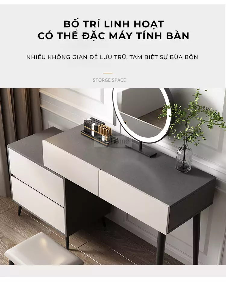 Bộ Bàn Trang Điểm Togismart CX125