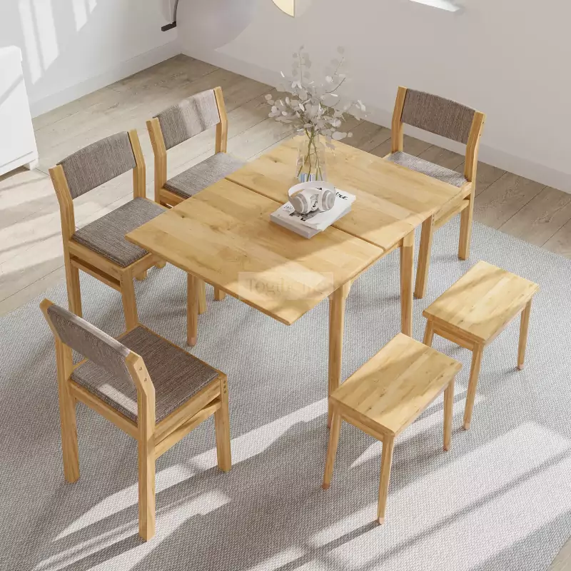 Bàn Ăn Thông Minh Gỗ Tự Nhiên TOGI Smart BA071