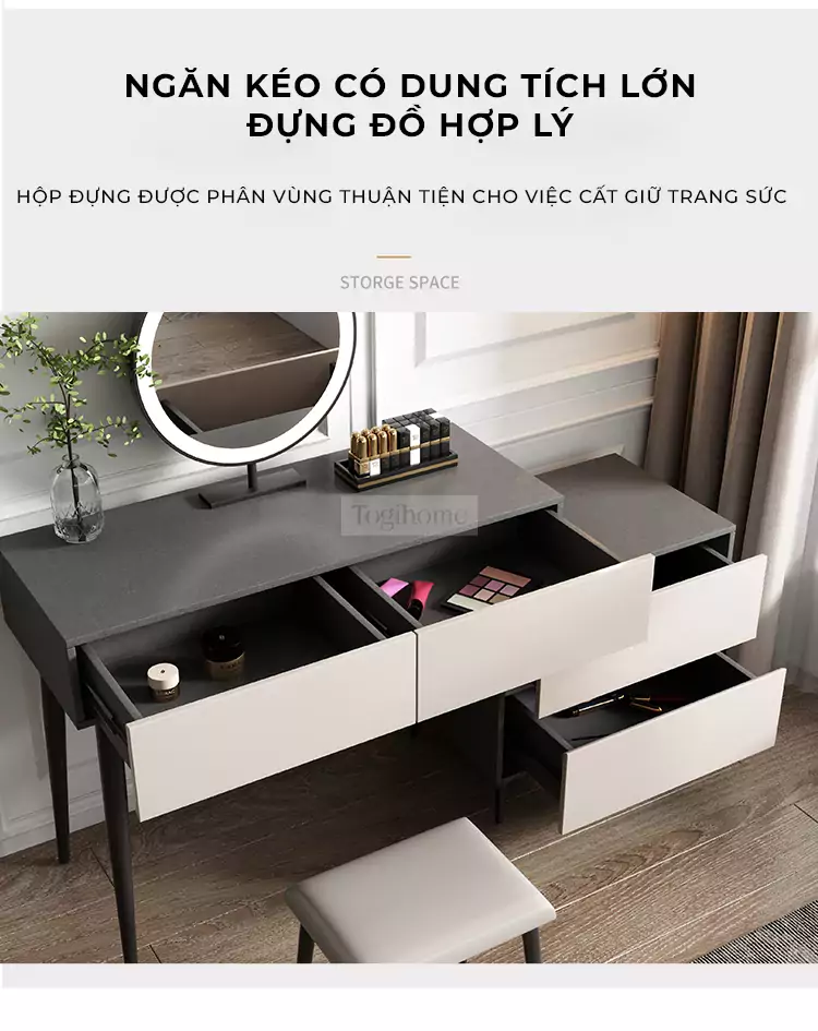 Bộ Bàn Trang Điểm Togismart CX125