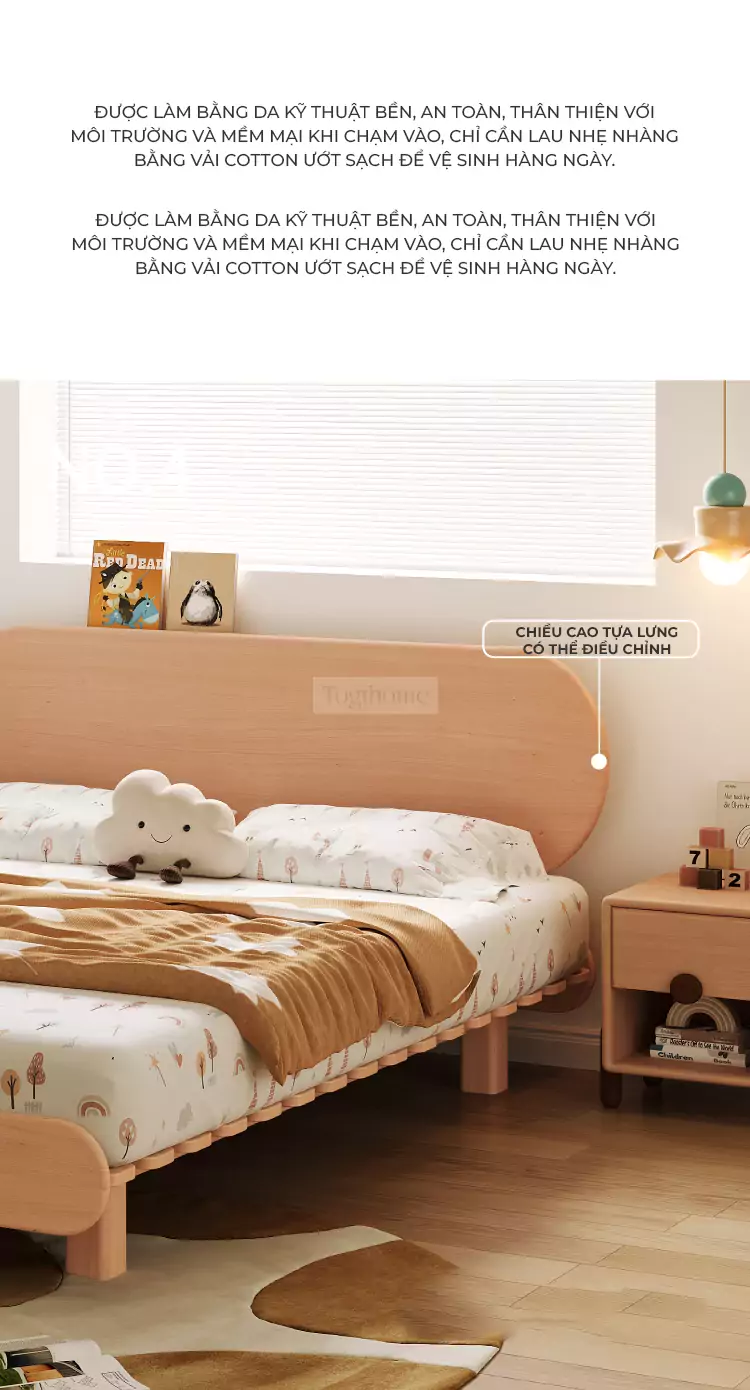 ảnh mô tả Giường Ngủ Dành Cho Bé Togismart GN021