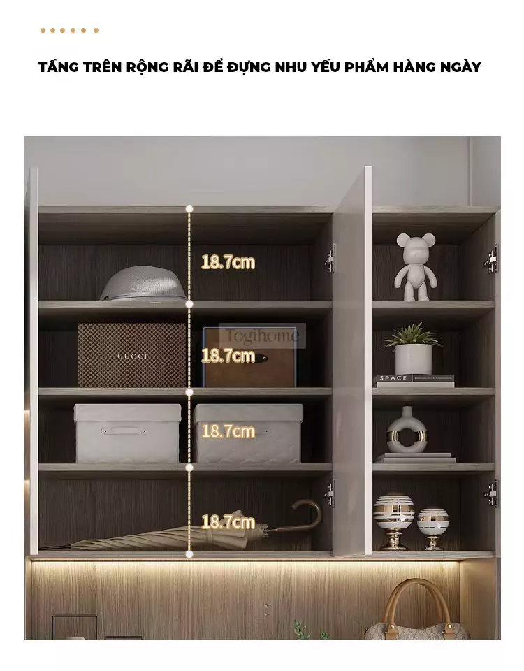 Bộ Tủ Lối V&agrave;o Togismart VX162