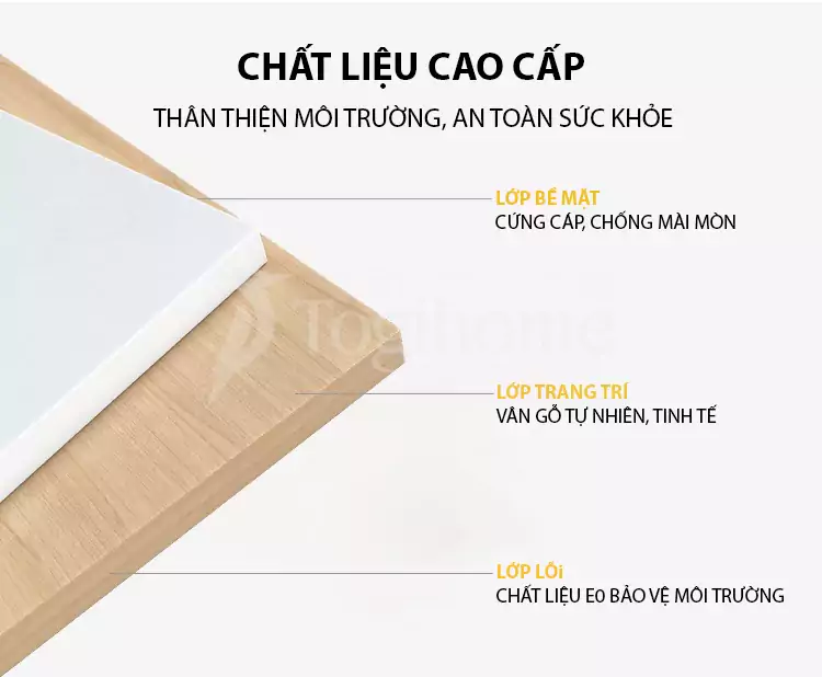 Chất liệu của Combo bộ giường tầng kết hợp tủ quần áo lưu trữ GN017 đa năng, độ thẩm mỹ cao, chất liệu gỗ cao cấp