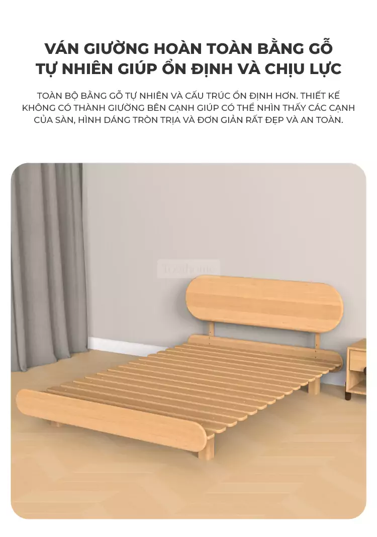 ảnh mô tả Giường Ngủ Dành Cho Bé Togismart GN021