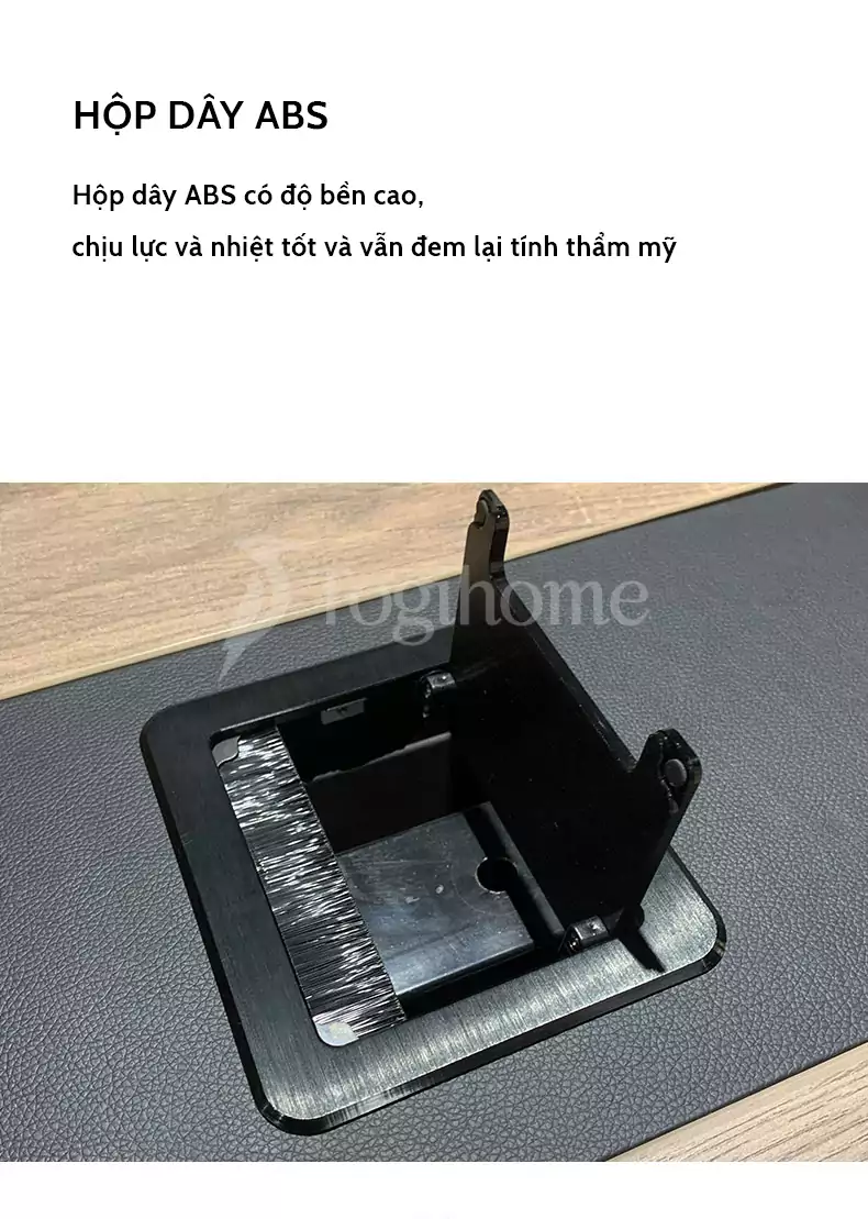 Bàn nhân viên hiện đại BVP45 đường đi dây gọn gàng