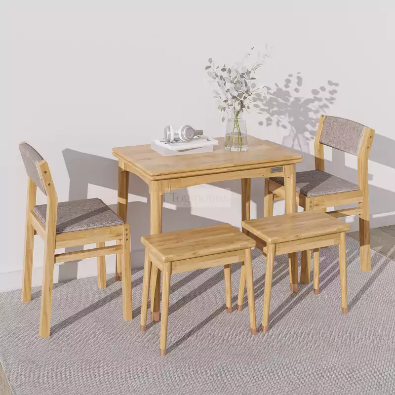 Bàn Ăn Thông Minh Gỗ Tự Nhiên TOGI Smart BA071