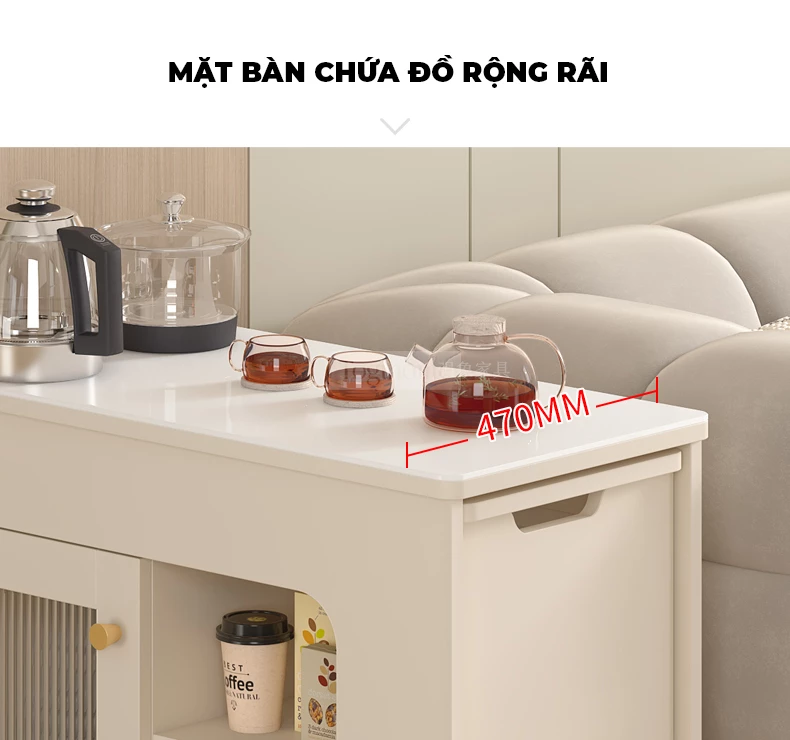 Bàn Đa Năng Cạnh Sofa TOGI Smart S227