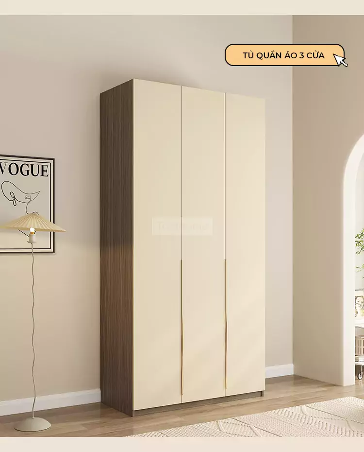 Bộ Tủ Quần Áo Togismart VX163