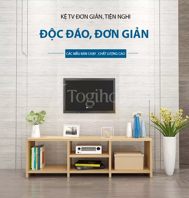 KỆ TỦ TIVI TVC002 THIẾT KẾ ĐỘC ĐÁO