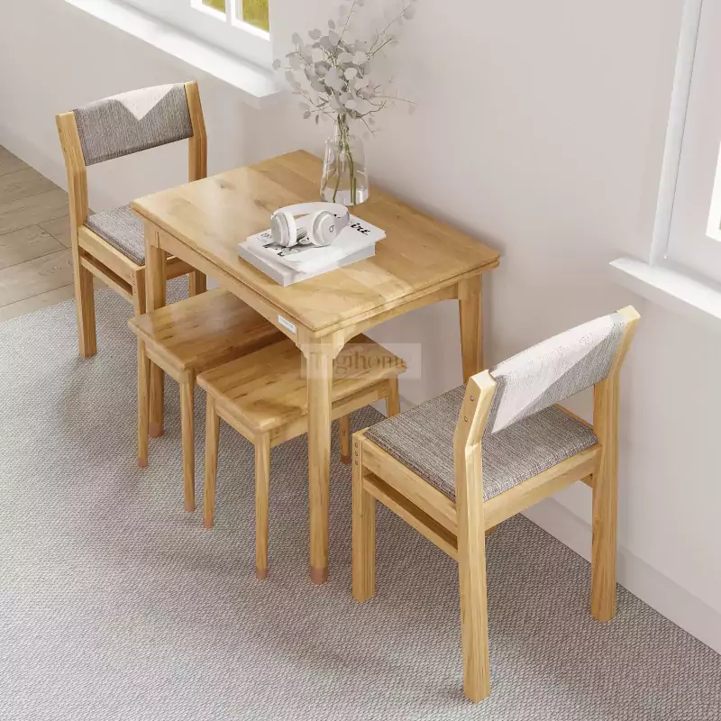 Bàn Ăn Thông Minh Gỗ Tự Nhiên TOGI Smart BA071