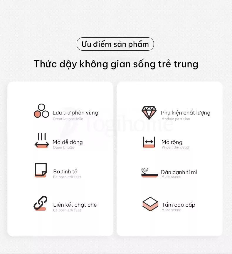 ưu điểm của tủ quần áo TQA6