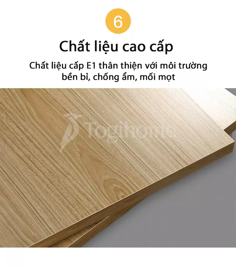 Chất liệu Bàn học sinh thiết kế độc đáo, sáng tạo kết hợp kệ sách trang trí BHSV057